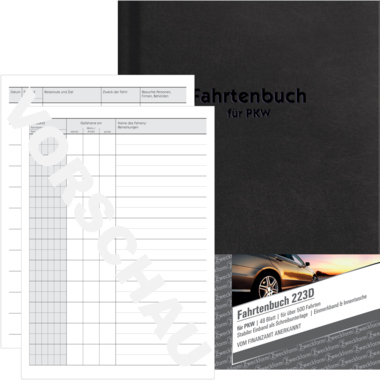 Fahrtenbuch Avery Zweckform 223D A5
