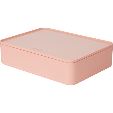 Utensilienbox Allison 1110 flamingo rose stapelbar, mit Innenschale u. Deckel