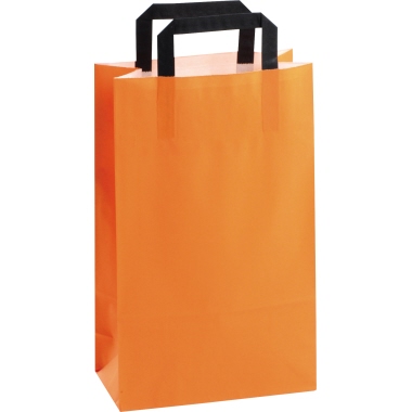 Papiertragetasche 22x36x10,5cm 70g orang E