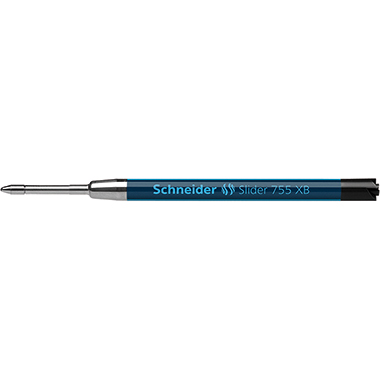 Kugelschreibermine Schneider 755 XB schwarz, Großraummine, Slider