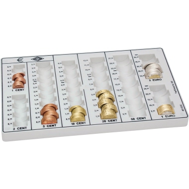 Einsatz für Geldkassette Wedo 161658000 Lichtgrau 262x160x30mm Europa