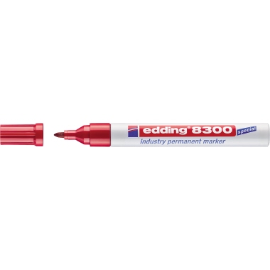 Industriemarker Edding 8300 rot 