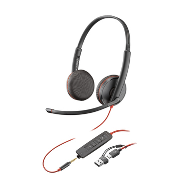 Headset Poly BW 3325 Stereo USB-C 3,5mm 8X229AA