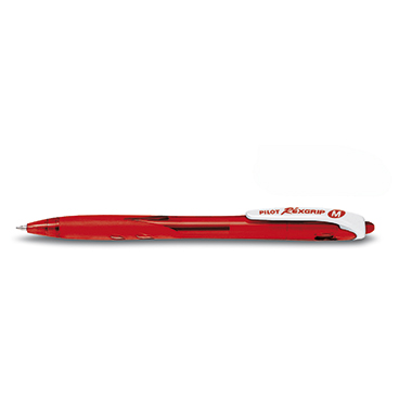 Kugelschreiber Pilot 2047 BRG-10M rot rex grip, begreen
