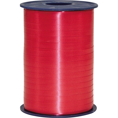 Ringelband 5mm x 500m rot Geschenkband, Kräuselband