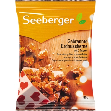 Erdnüsse Seeberger gebrannt mit Sesam 150g