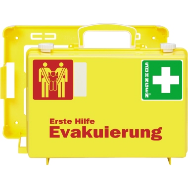 Erste Hilfe Koffer 0601109 Evakuierung gelb mit Rettungssitz