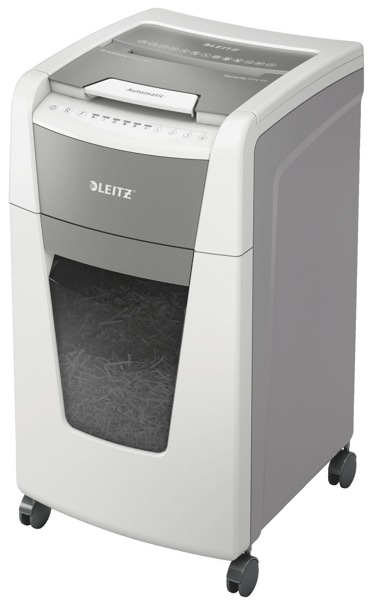 Aktenver. LEITZ 80160000 P5 2x15mm 60L Iq Auto Office 300 weiss/grau