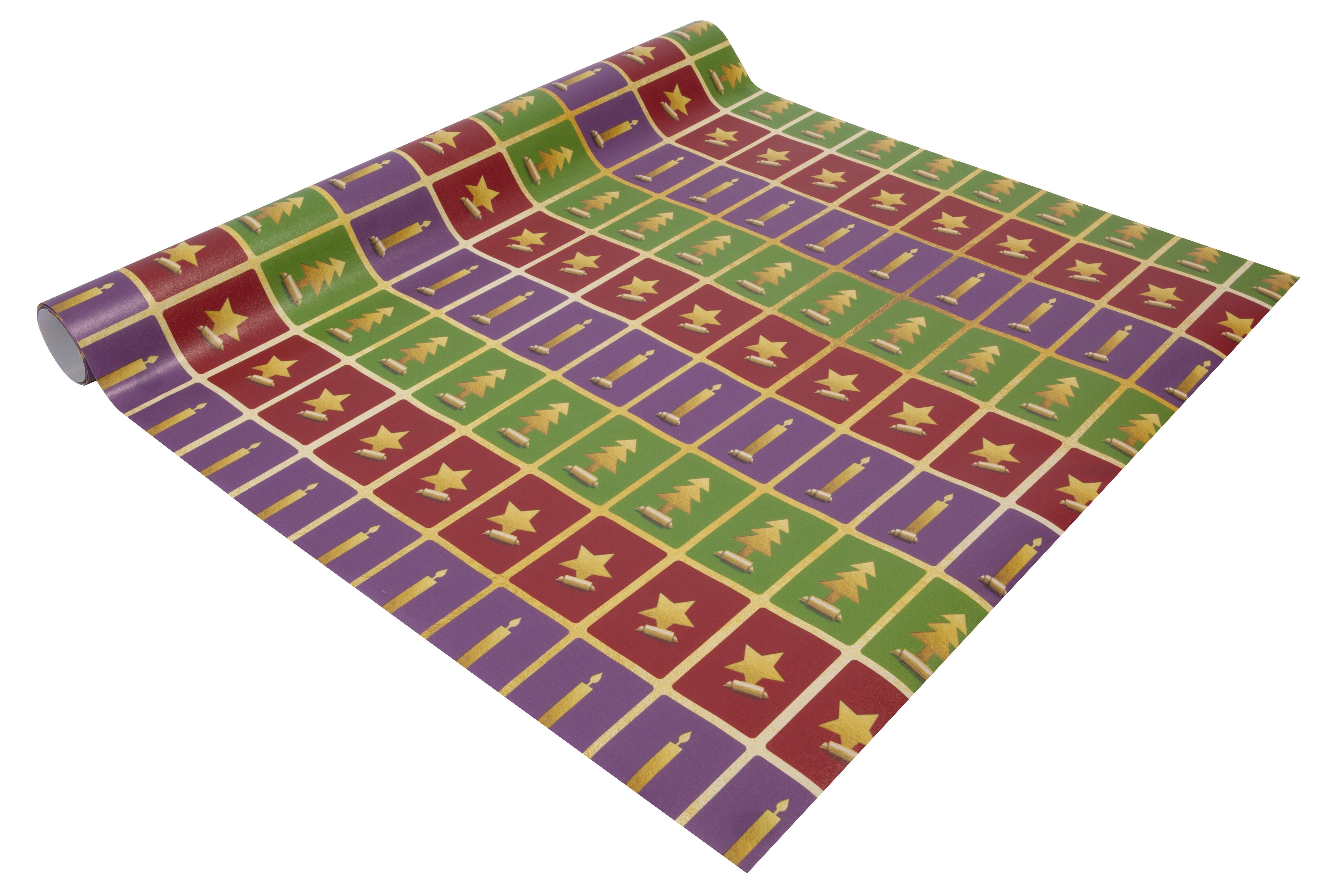 Geschenkpapier Sigel Weihn. 5mx50cm 80g 