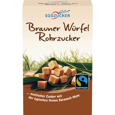Würfel Rohrzucker Südzucker 13074002 Fairtrade