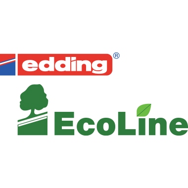 Boardmarker Edding 29 EcoLine schwarz 1-5mm, Keilspitze