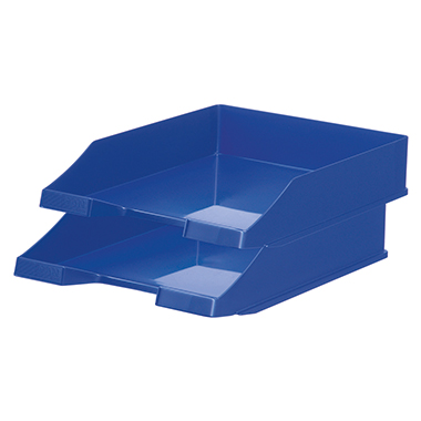 Briefkorb A4 blau 