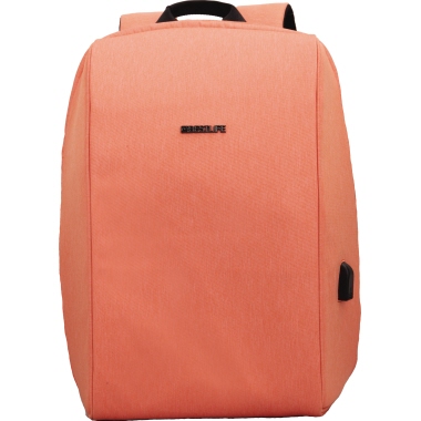 Laptop Rucksack BESTLIFE lachsfarben 15,6"