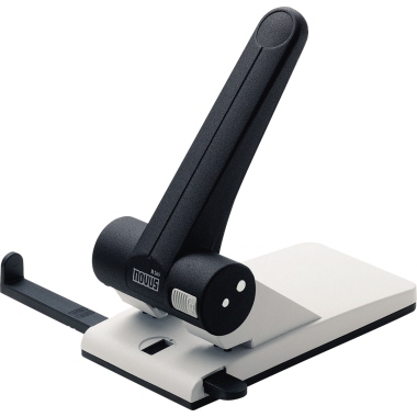Locher Novus B445 vierfach 45 Blatt 60 Und 80 Mm Mit Anschlagschiene