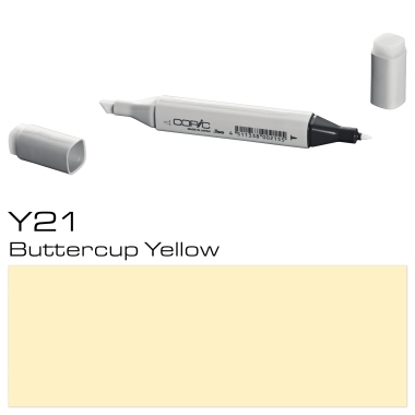 Marker Copic Y21 Magnetoplan gelb buttercup 20075
