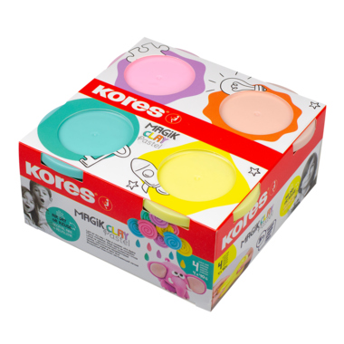 Knetmasse Kores KM34242 Magic Clay Past. 