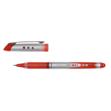 Tintenroller Pilot 2232 BLN-VBG7 rot V-ball Grip, Strichstärke 0,4mm