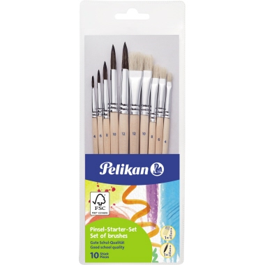 Pinsel Pelikan 700405 Starter-Set 10 Stück