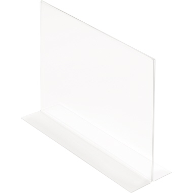 Tischaufsteller Deflecto 48011 A3 quer Transparent