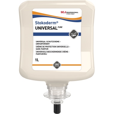Handschutzcreme Stokoderm SGP1L 1l Sc Johnson, unparfümiert, 1l, nachfüller
