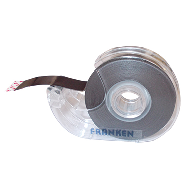 Magnetband Franken MBS19 schwarz 19mm x 8m, selbstklebend, im Spender