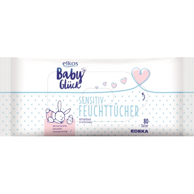 Babyfeuchttücher Elkos Sensitive 