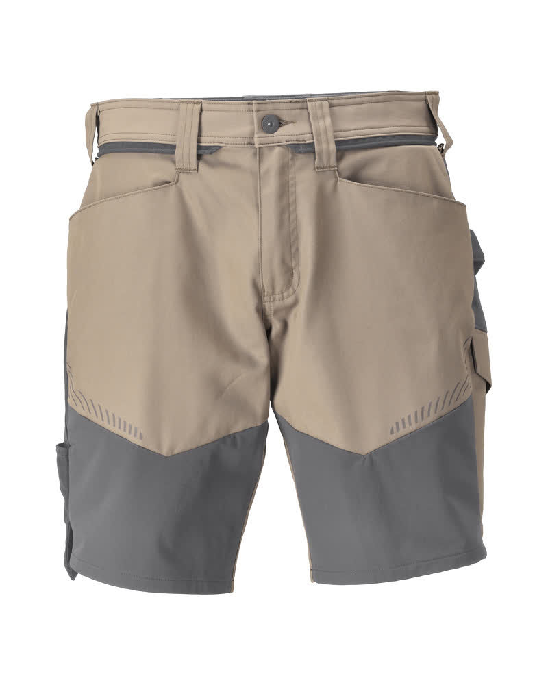 Mascot Arbeitsshorts sandbeige/anthr 64 geringes Gewicht - Stretch Zones