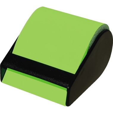 Haftnotizrolle m. Halter 10mx60mm neongr Mit Ün