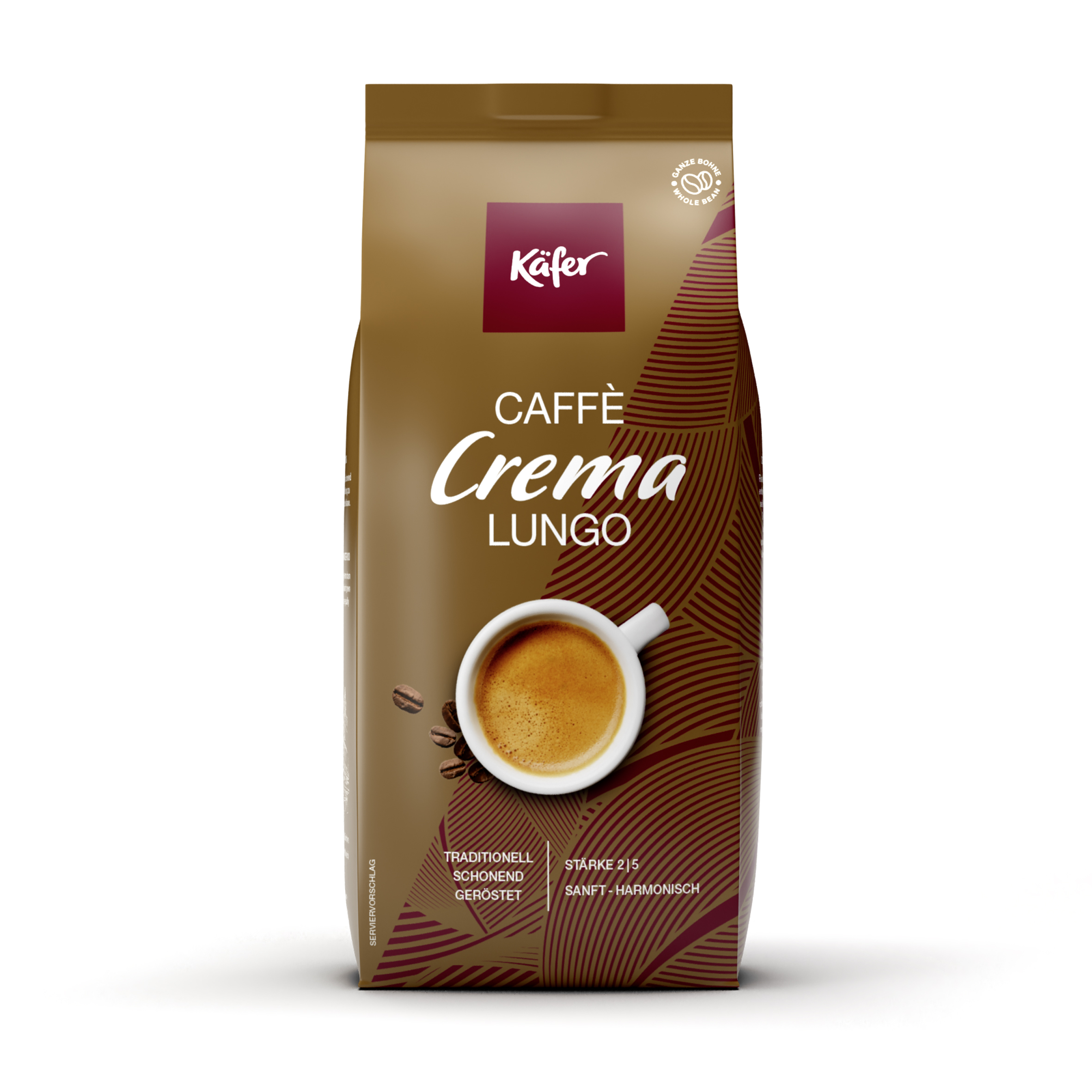 Kaffee Käfer Crèma 1000g ganze Bohnen 