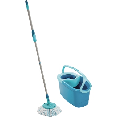 Wischmoppset Leifheit 52101 Clean Twist mit Teleskopstiel, Eimer & Wischmop