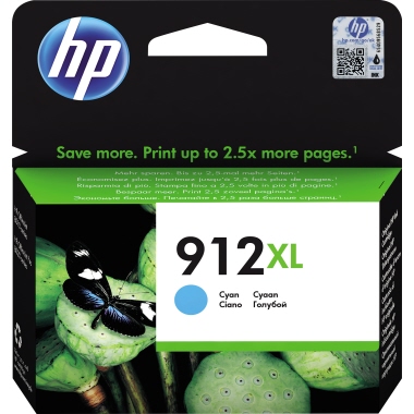 Tintenpa. HP 912XL 3YL81AE cyan 