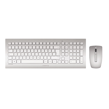 Maus+Tastatur-Set Cherry DW8000 silber Jd-0300de Usb