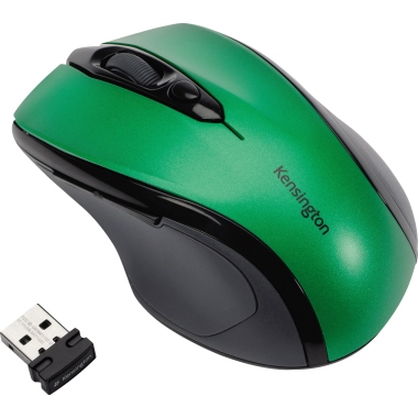 Mouse Kensington K72424WW wireless grün Smaragd, Pro Fit Mid-size-maus