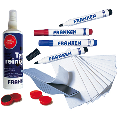 Whiteboardzubehör Franken Z1941-X 1x Reinigungsspray 125ml,1 Magn.tafelw