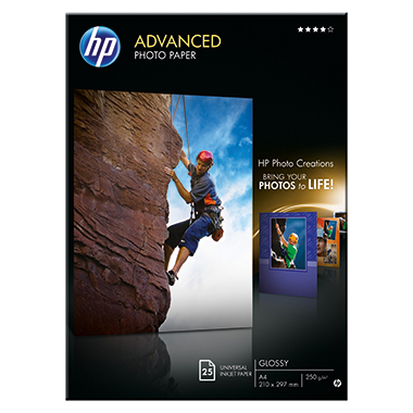 Inkjet Fotopap. HP Q5456A A4 250g 