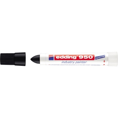 Pastenmarker Edding 950 10mm schwarz Industry Painter