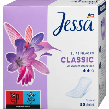 Slipeinlagen Jessa Classic 55 St. 