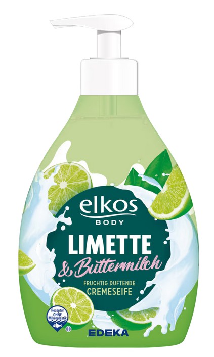 Seifencreme 500ml Limette/Buttermilch 
