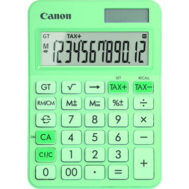 Taschenrechner Canon LS-125KB hellgrün 