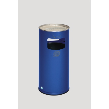 Abfallbehälter Ascher VAR H70K3053 enzianblau 32x70cm