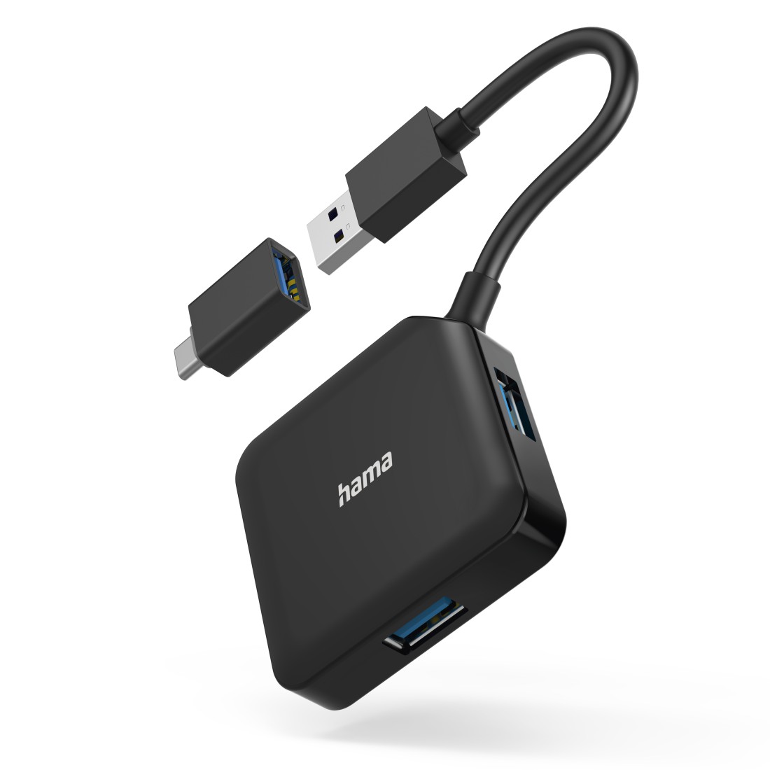 USB-A-Hub hama 4 Ports USB 3.0 