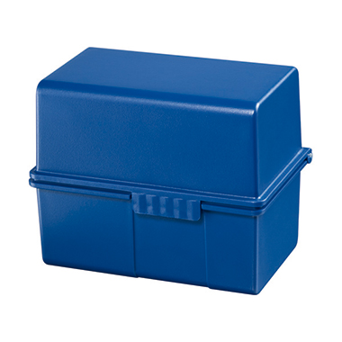 Karteikasten Han 978 A8 blau 200 Karten, inkl. Register