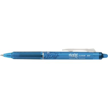 Tintenroller Pilot 2270 BLRT-FR7 h´blau Hellblau Frixion Clicker, Schriftstärke