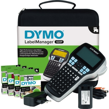 Beschriftungsgerät Dymo LM 420P i.Koffer 