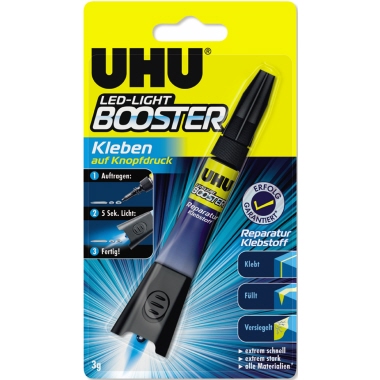 Klebstoff Uhu LED-Booster 48150 3g 