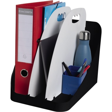 Fächerbox Exac. Bee Blue 3501440D sw schwarz, 3f