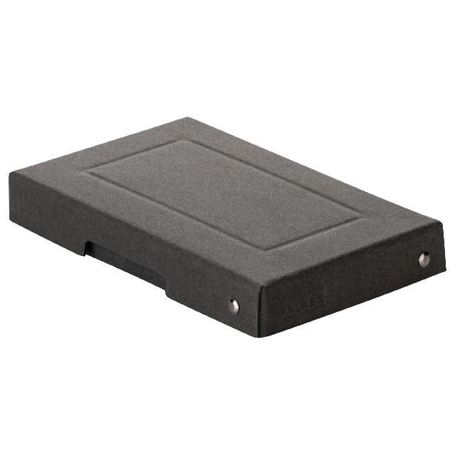 Ablagebox Falken 22001728 A6 25mm sw w Höhe, schwarz, Pappe