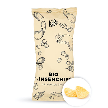 Linsenchips KoRo Meersalz 100g Bio 