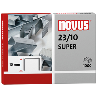 Heftklammer Novus 23/10 S Super 23/10 Uper