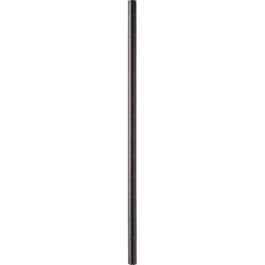 Trinkhalm Duni 193002 Papier schwarz 8x230mm